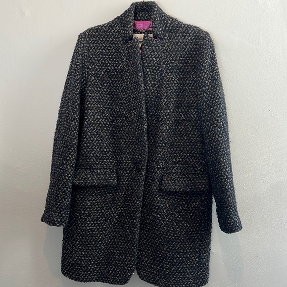 BCBGeneration Jackets & Blazers - BCBGeneration Tweed Coat with Pink Lining